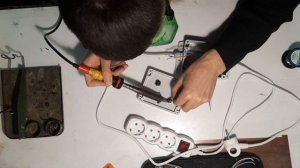 Удлинитель с двумя предохранителями