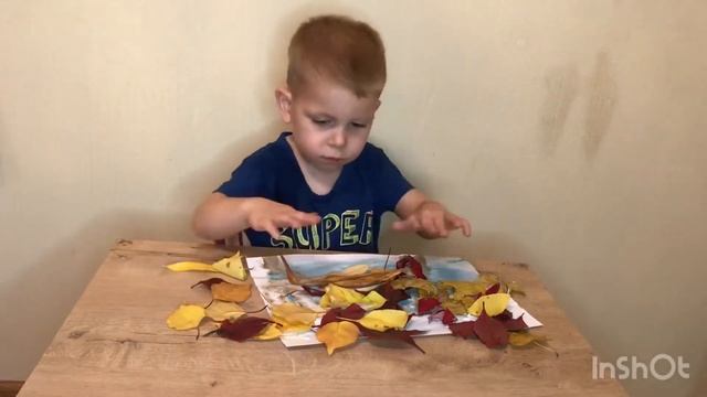 Поделка в сад из природных материалов «осенний пейзаж» смотреть онлайн