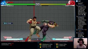 ADyBah4uK vs Street fighter V 2015 08 18