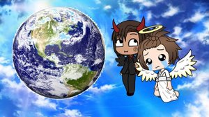 Сотворение Земли прикол Камеди Клаб Gacha Life