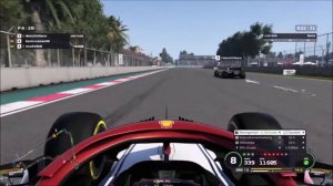 F1 2019 | F1-Onlineliga | PS4 FH1 S10 R8 Mexiko GP | Highlights