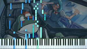 Cirno's Perfect Math Class ⑨ IOSYS | Marasy's Version | Piano Tutorial