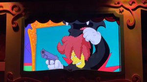 The Simpsons Ride - POV (Universal Studios Hollywood, 4/16/2022, Front Row)