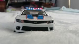 1/38 Scale 2014 Chevrolet Camaro Police Car Diecast