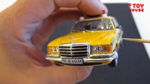 Про МАШИНКИ МОДЕЛЬКИ Мерседес Бенц 450 обзор модели 1:43 милиция СССР