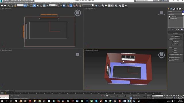 Создание потолков со светодиодной подсветкой в программе 3Ds Max