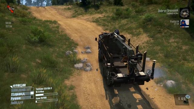 🔴  Spintires: MudRunner Карта «Хребет»