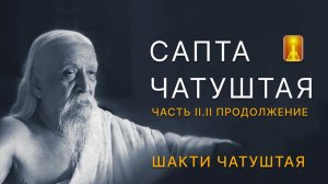 Шри Ауробиндо "Сапта Чатуштая". Часть 2.2 (Продолжение) Шакти Чатуштая. Разбор текста