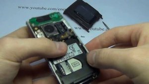 Sony Ericsson K800i Disassembly Energizerx2