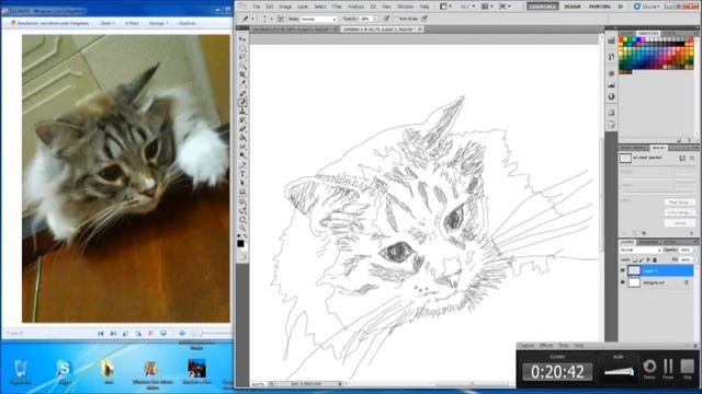 Урок рисования мышкой смотреть онлайн