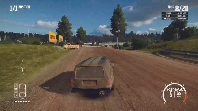 Wreckfest Pinehills Rally Circuit Reverse !!Lap Challenge!!