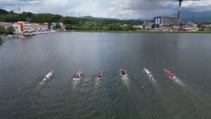 Чемпионат и Первенство Приморского края по гребле на лодках класса "Дракон"