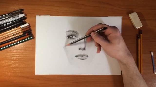 Нереально крутой Портрет Киры Найтли смотреть онлайн