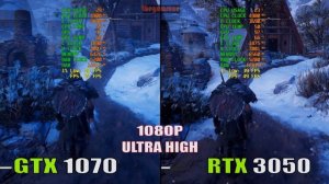 GTX 1070 vs RTX 3050 ||  || 8 PC GAMES BENCHMARK TEST ||