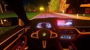 Night Drive | City Car Driving | BMW M5 CS F90 LCI 2021