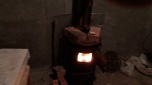 Отопление дачи буржуйка ПОВ-57 модернизированная для повышения эффективности обогрева