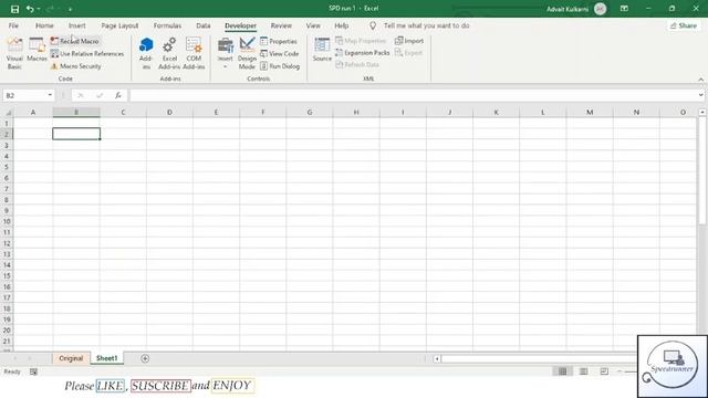 Excel Speedrun – 20 | Visual Basic for Application and Adding it in Excel.
