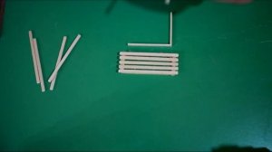 DIY. Миниатюрная лавочки ( скамейка) своими руками.