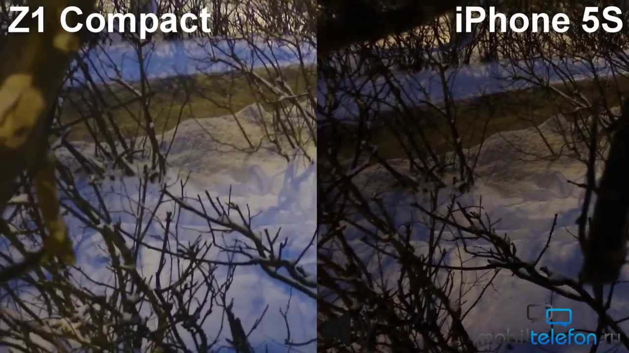 Z1 Compact vs iPhone 5S: сравнение видеокамер [Mobiltelefon.ru]