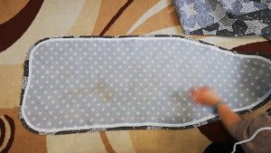 Как заменить чехол на гладильной доске / шью сама