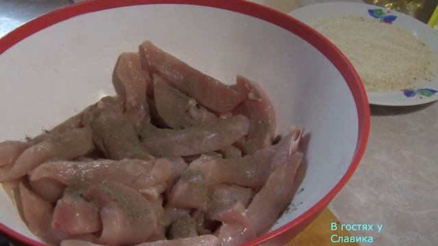 Заготовки.Мясные Палочки из Куриного Филе.Закуски на Праздничный Стол.