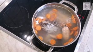 Суп из красной рыбы