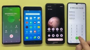 Madness Incoming & Outgoing Call Samsung Galaxy S9 Vs Honor x7A / Meizu M5 Vs Google Pixel 4XL