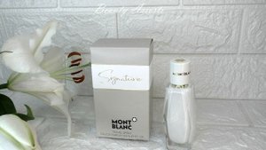 Аромат для женщин Montblanc Signature. Парфюм чудо в маленьком флаконе