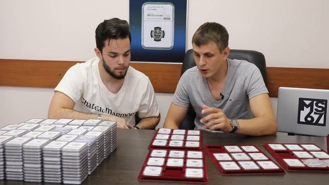 Смотрим на Редчайшие Топ Лоты 18 Аукциона MS67