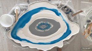 Стол из эпоксидной смолы своими руками.Resin Art