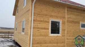 Отзыв о строительстве каркасного дома 98 кв м  Красноярск, Сухая балка