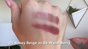 GUCCI BLUSH de BEAUTE | Swatches Fresh Rose, Tender Apricot, Radiant Pink, Rosy Tan, Warm Berry