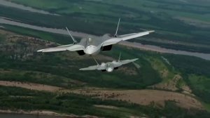 Russia Air Force • СУ-57• в действии