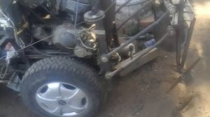 Ручная навеска на минитрактор