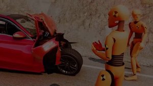 Realistic Car Crashes and Overtakes (01) - BeamNG Drive