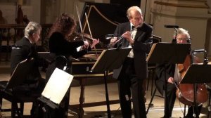 Bach Brandenburg Concerto No5 played by William Bennett & Lorraine McAslan