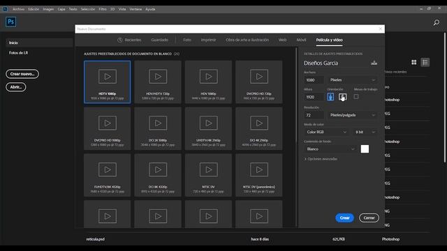? Crear Nuevo Documento ▷ CURSO DE PHOTOSHOP ▌ ?????? ⭐ 2021 смотреть онлайн