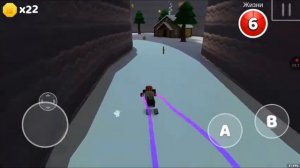Где найти наклейки в снежной долине в игре Super Bear