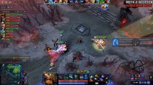 OVERPOWER TOTEM JUMP Mid Earthshaker Aghs Scepter + Silver Edge With Beautiful Echo Slam DotA 2