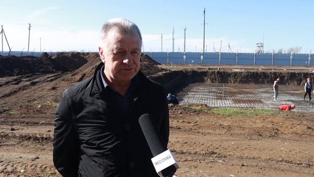 Продолжается реконструкция головного водозабора станицы Каневской смотреть онлайн