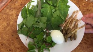 Готовим пестики ХВОЩА полевого - три рецепта/ Едим ДИКОРОСЫ