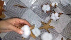 Как сделать хлопок для букета.