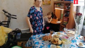 Влог отмечаем юбилей тёти 29 февраля 2020г .1часть