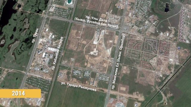 Как застраивалась территория ЭКСПО-2017 с течением времени смотреть онлайн