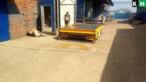 Передаточная рельсовая тележка | Межцеховая тележка