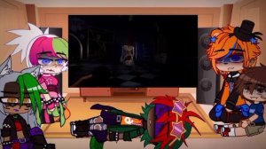(outdated thumbnail) | FNAF | Security Breach react to: New Ruin DLC trailer| UnfinishedName_ |