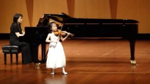 Introduction and Polonaise from Arabesken by Carl Bohm Violin. - Renee Toh(7yrs old)