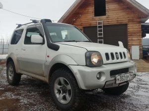 Установка шноркеля на Сузуки Джимни/Suzuki Jimny