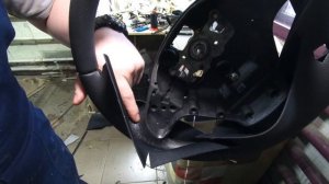 Как правильно подготовить руль к перетяжке, как сделать выкройку на руле.Перетяжка руля Zotye T600,