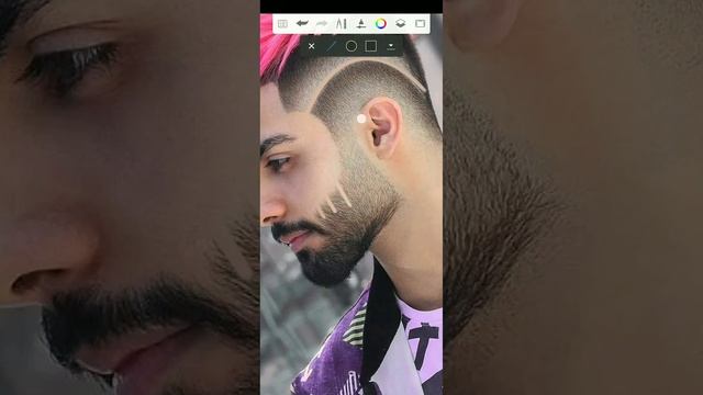 bal ko cut kaise kare? | how to hair cut editing #shorts #youtubeshorts #shortsvideo